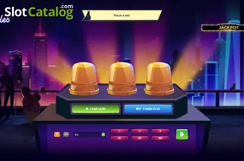 Скрин2. Thimbles (1xGames) слот