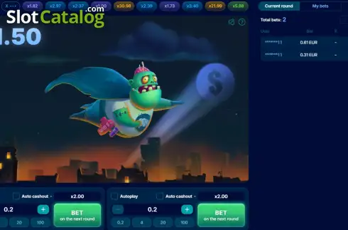 Скрин3. Zombie Crash слот