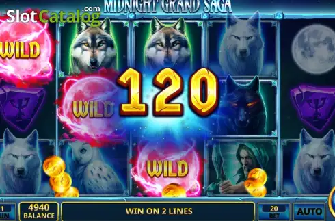 Скрин3. Midnight Grand Saga слот
