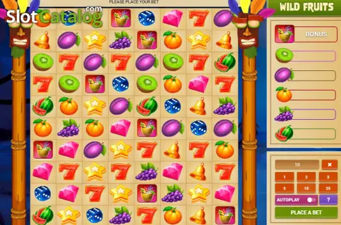 Скрин2. Wild Fruits (1xGames) слот