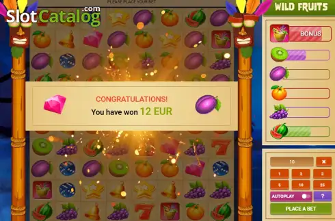 Скрин3. Wild Fruits (1xGames) слот