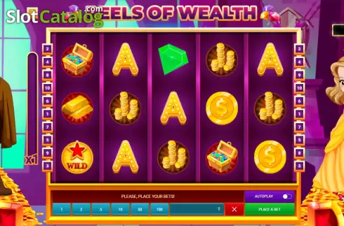 Скрин2. Reels of Wealth (1xGames) слот