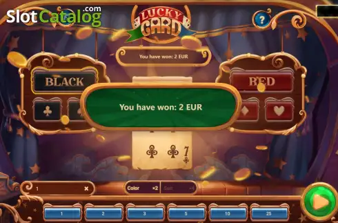 Скрин3. Lucky Card (1xGames) слот