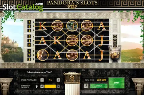 Скрин2. Pandora's Slots слот
