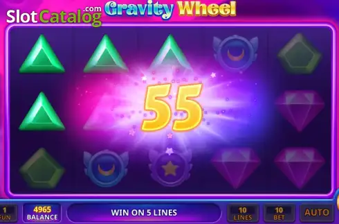Скрин3. Gravity Wheel (1xGames) слот