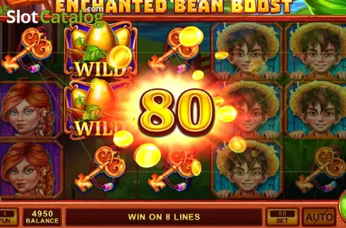 Скрин3. Enchanted Bean Boost слот