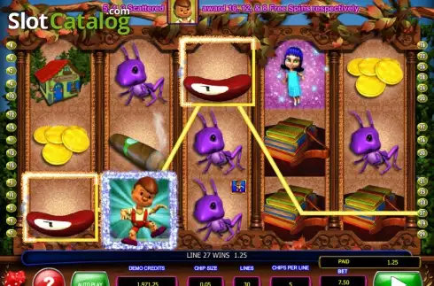 Скрин4. Pinocchio's Fortune слот