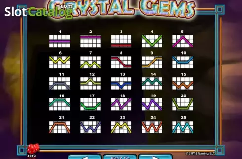 Скрин8. Crystal Gems слот