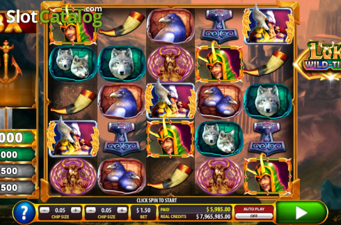 Скрин2. Loki Wild Tiles (2BY2 Gaming) слот