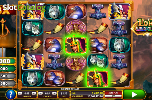 Скрин4. Loki Wild Tiles (2BY2 Gaming) слот