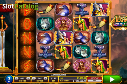 Скрин5. Loki Wild Tiles (2BY2 Gaming) слот
