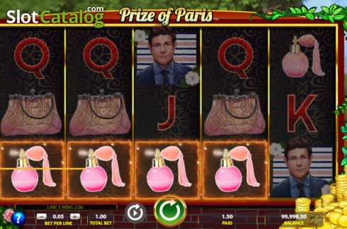 Скрин6. Prize of Paris слот