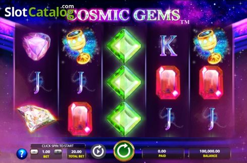 Скрин2. Cosmic Gems слот