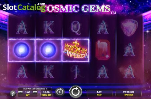 Скрин3. Cosmic Gems слот