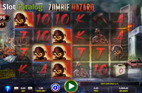 Скрин4. Zombie Hazard слот