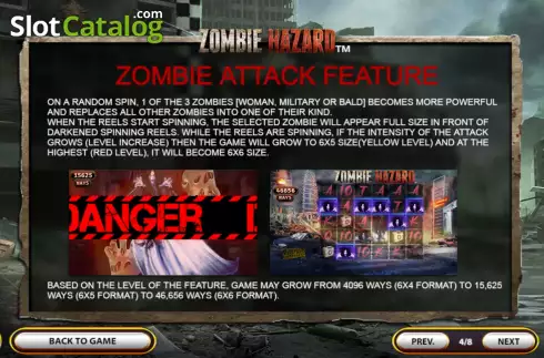 Скрин8. Zombie Hazard слот