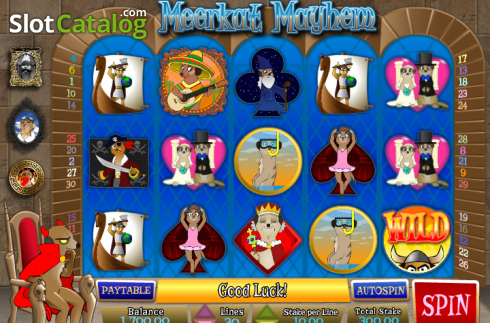 Скрин2. Meerkat Mayhem (Games Global) слот