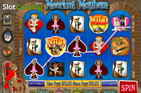 Скрин6. Meerkat Mayhem (Games Global) слот