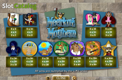 Скрин9. Meerkat Mayhem (Games Global) слот