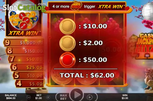 Скрин3. Cash Jackpot Hitz 2 слот