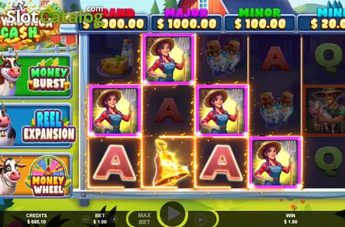 Скрин3. Cowabunga Cash слот