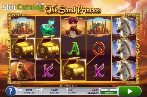 Скрин6. The Sand Princess слот