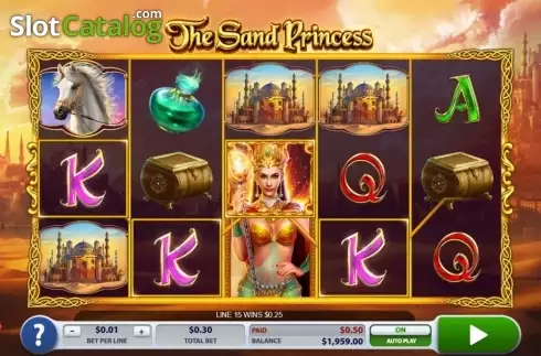 Скрин7. The Sand Princess слот