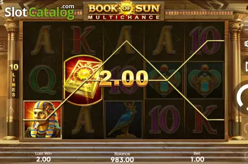 Скрин4. Book of Sun: Multi Chance слот