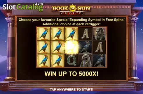 Скрин2. Book of Sun Choice слот