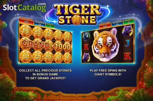 Скрин2. Tiger Stone слот