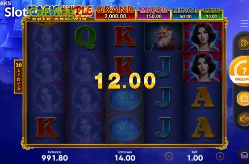 Скрин9. Magic Apple Hold and Win слот
