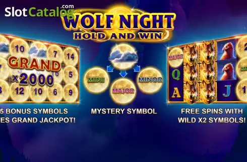 Скрин2. Wolf Night слот