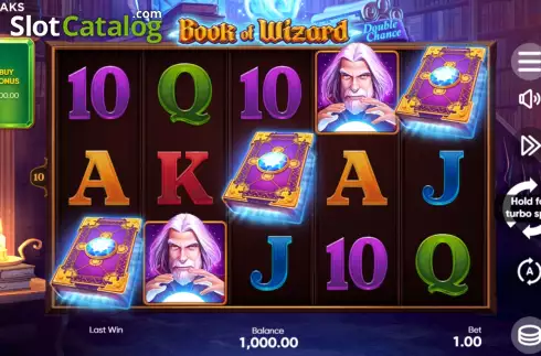 Скрин3. Book of Wizard Double Chance слот