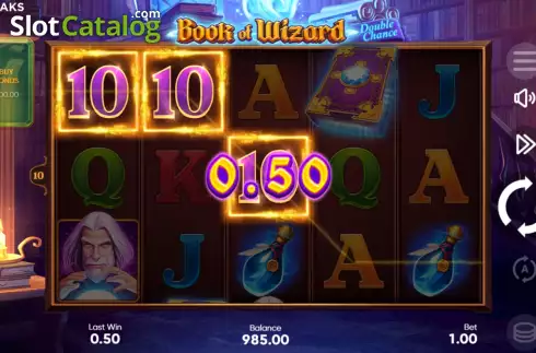 Скрин5. Book of Wizard Double Chance слот