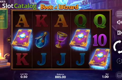 Скрин6. Book of Wizard Double Chance слот