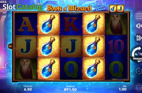 Скрин8. Book of Wizard Double Chance слот