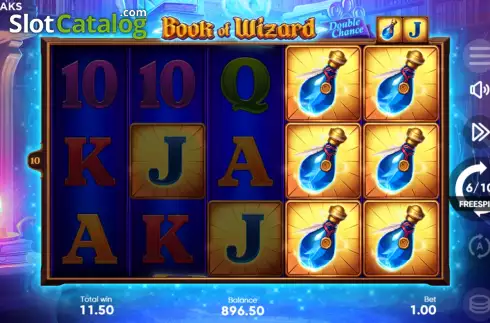 Скрин9. Book of Wizard Double Chance слот