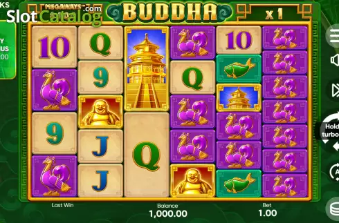 Скрин3. Buddha Megaways слот