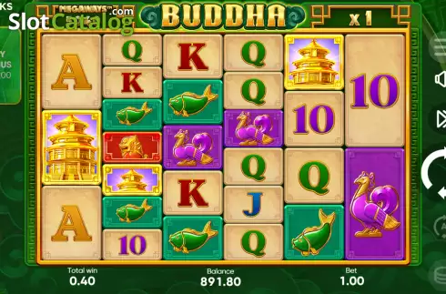 Скрин7. Buddha Megaways слот