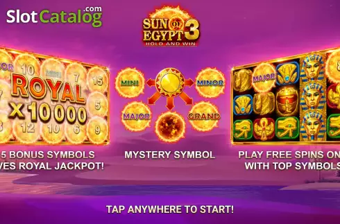 Скрин2. Sun of Egypt 3 слот