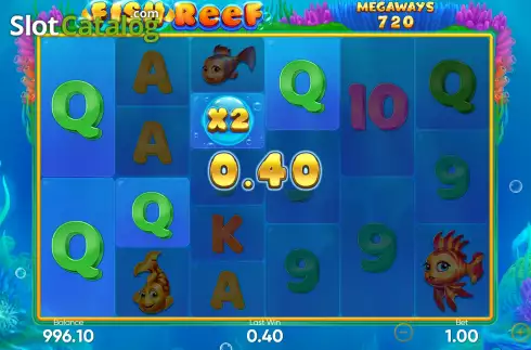 Скрин4. Fish Reef слот