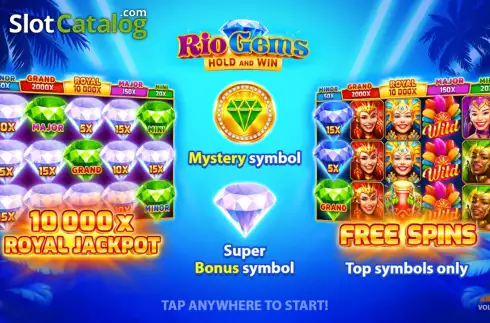 Скрин2. Rio Gems слот