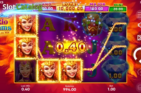 Скрин4. Rio Gems слот