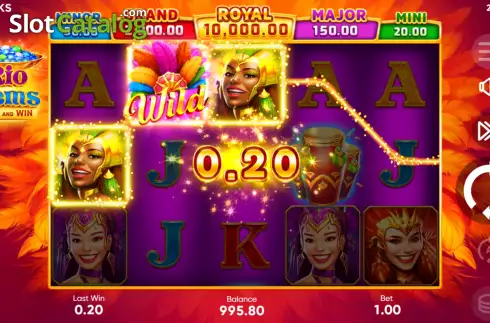 Скрин5. Rio Gems слот
