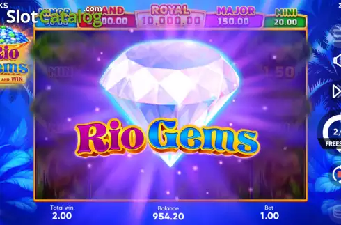 Скрин6. Rio Gems слот