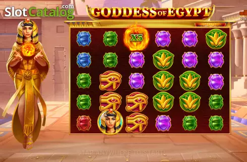 Скрин2. Goddess of Egypt (Booongo) слот