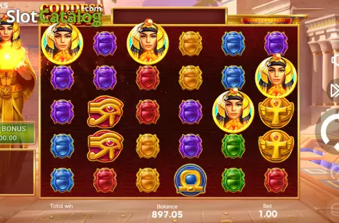 Скрин7. Goddess of Egypt (Booongo) слот