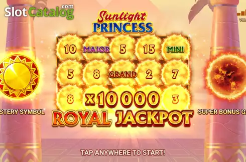 Скрин2. Sunlight Princess слот