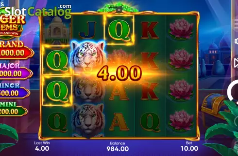 Скрин4. Tiger Gems слот