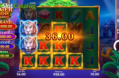 Скрин7. Tiger Gems слот